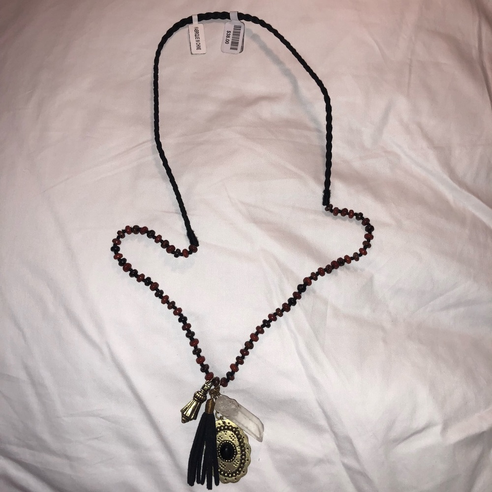 Boho long necklace